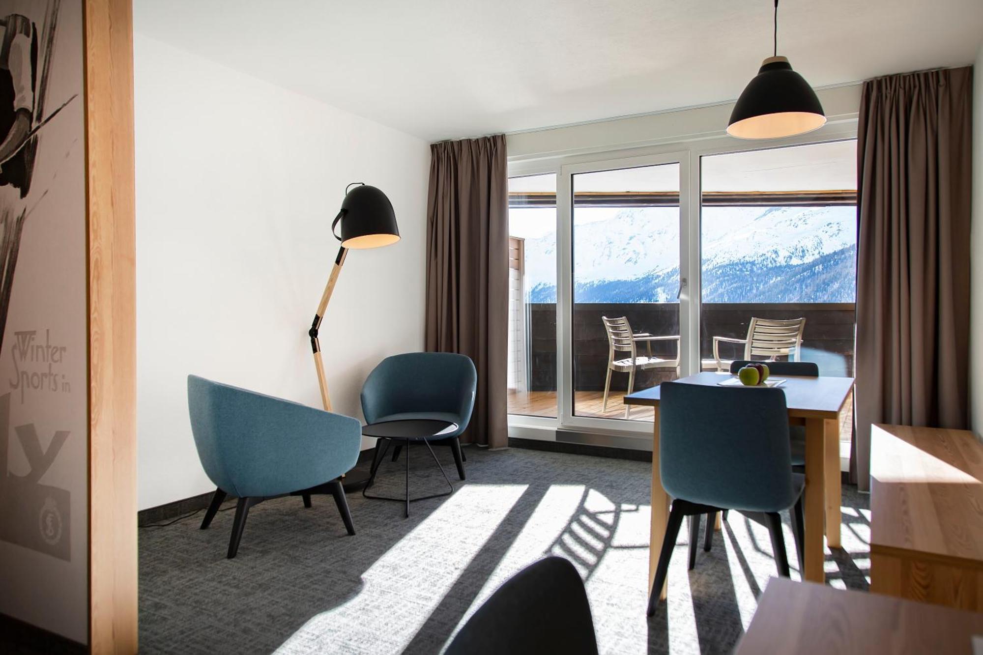 Blu Hotel Senales Zirm-Cristal マーゾ・コルト 部屋 写真