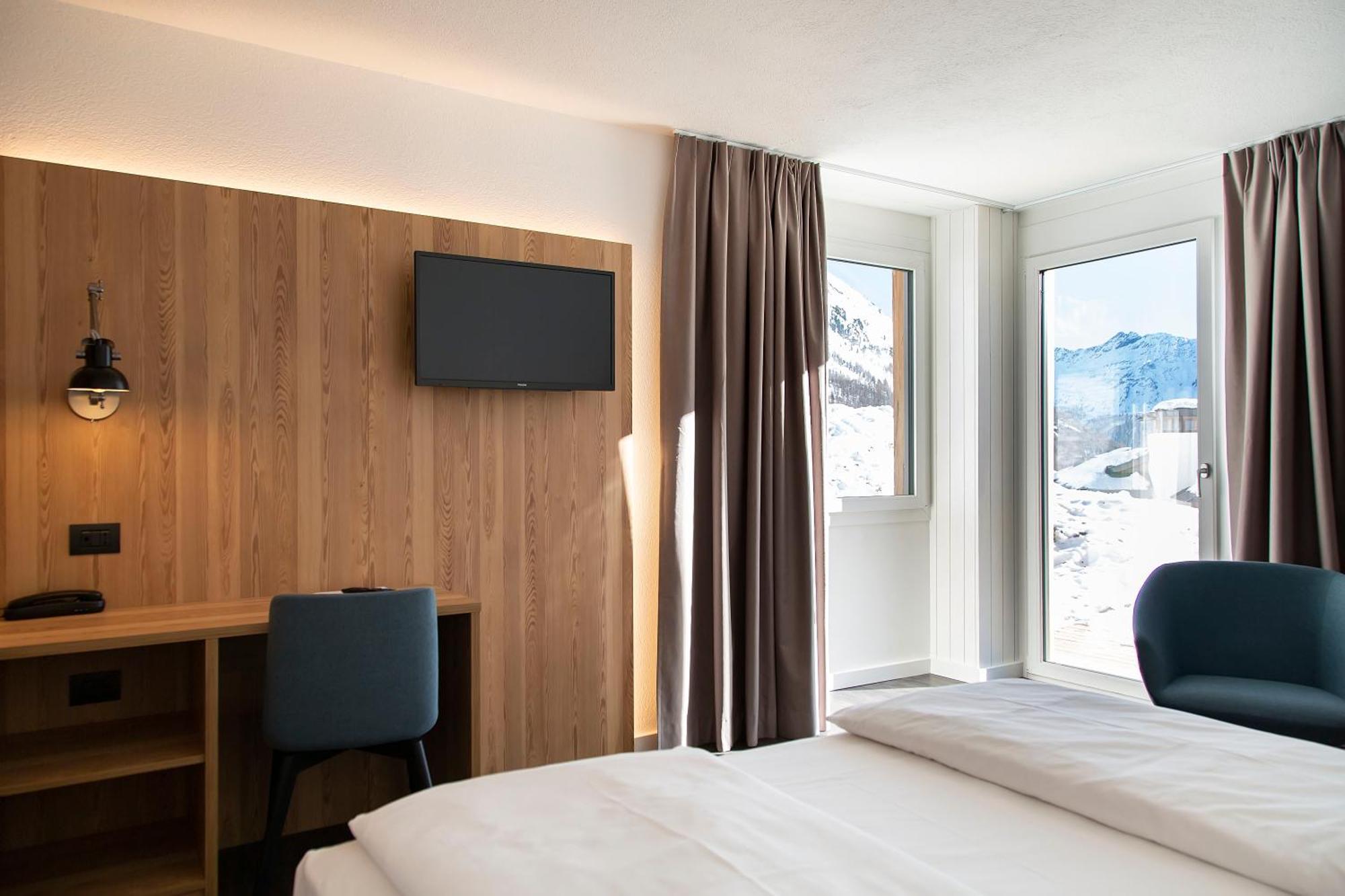 Blu Hotel Senales Zirm-Cristal マーゾ・コルト 部屋 写真
