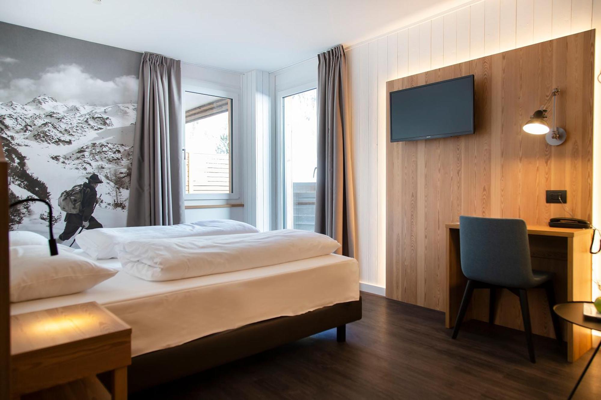 Blu Hotel Senales Zirm-Cristal マーゾ・コルト 部屋 写真